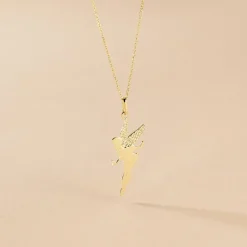 Collier Fee Or Jaune-Histoire d'Or Hot