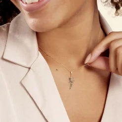 Collier Fee Or Jaune-Histoire d'Or Hot