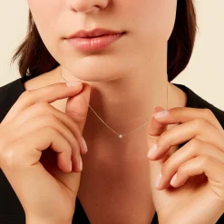 Histoire d'Or Collier Fenton Or Jaune Oxyde De Zirconium