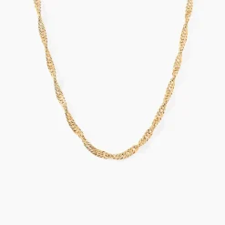 Histoire d'Or Collier Fern Plaqué Or