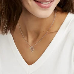 Collier Fidela Argent Blanc-Histoire d'Or Outlet