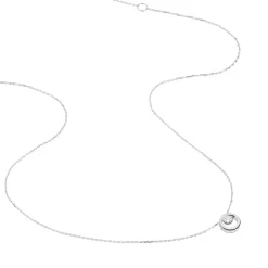 Collier Fidelia Or Blanc Diamant-Histoire d'Or
