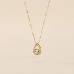 Collier Fidelia Or Jaune Diamant-Histoire d'Or Hot