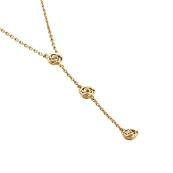 Collier Fioralba Plaqué Or Jaune-Histoire d'Or