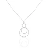 Collier Flaura Argent Blanc-Histoire d'Or Discount