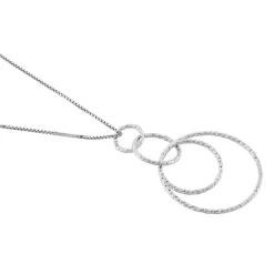 Collier Flaura Argent Blanc-Histoire d'Or Discount