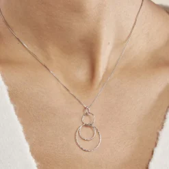 Collier Flaura Argent Blanc-Histoire d'Or Discount