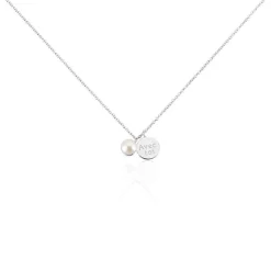 Collier Florenceau Argent Blanc Perle De Culture-Histoire d'Or Outlet