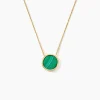 Collier Florica Or Jaune Malachite-Histoire d'Or Clearance