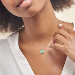 Collier Florica Or Jaune Malachite-Histoire d'Or Clearance