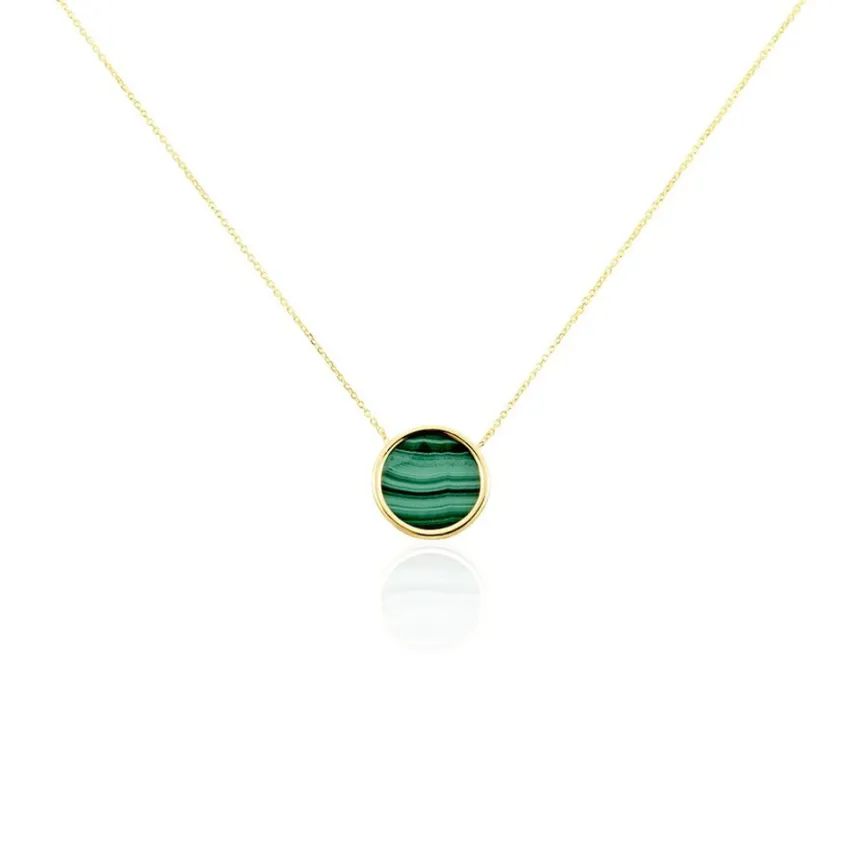 Collier Florica Or Jaune Malachite-Histoire d'Or Sale