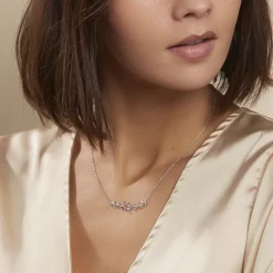 Collier Folia Argent Blanc-Histoire d'Or Hot