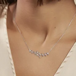 Collier Folia Argent Blanc-Histoire d'Or Hot