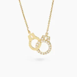 Histoire d'Or Collier Foma Or Jaune Oxyde De Zirconium