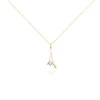 Histoire d'Or Collier Formev Or Bicolore Oxyde De Zirconium