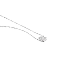 Collier Fortunata Argent Blanc Oxyde De Zirconium-Histoire d'Or New