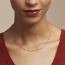 Collier Frans Plaqué Or-Histoire d'Or Sale