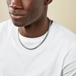 Collier Frederic Acier Blanc-Histoire d'Or Best