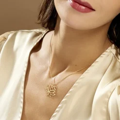 Histoire d'Or Collier Fuji Plaqué Or Jaune