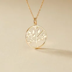 Collier Galvina Plaqué Or Jaune-Histoire d'Or New