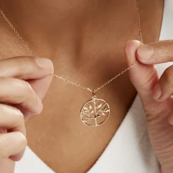 Collier Galvina Plaqué Or Jaune-Histoire d'Or New