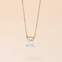 Collier Gatsby Or Jaune Oxyde De Zirconium-Histoire d'Or Outlet
