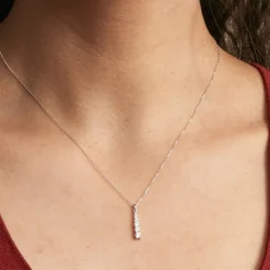 Collier Georas Or Blanc Oxyde-Histoire d'Or Best