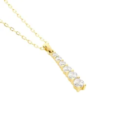 Collier Georas Or Jaune Oxyde De Zirconium-Histoire d'Or Best