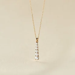 Collier Georas Or Jaune Oxyde De Zirconium-Histoire d'Or Best