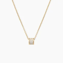 Histoire d'Or Collier Gia Plaqué Or Jaune Oxyde De Zirconium