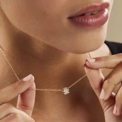 Histoire d'Or Collier Gia Plaqué Or Jaune Oxyde De Zirconium