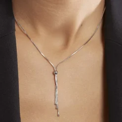 Collier Giorgia Argent Blanc-Histoire d'Or Online