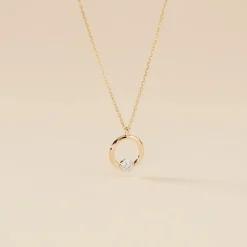 Collier Gisa Jaune Diamant Blanc-Histoire d'Or Outlet