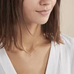 Collier Gisa Jaune Diamant Blanc-Histoire d'Or Outlet