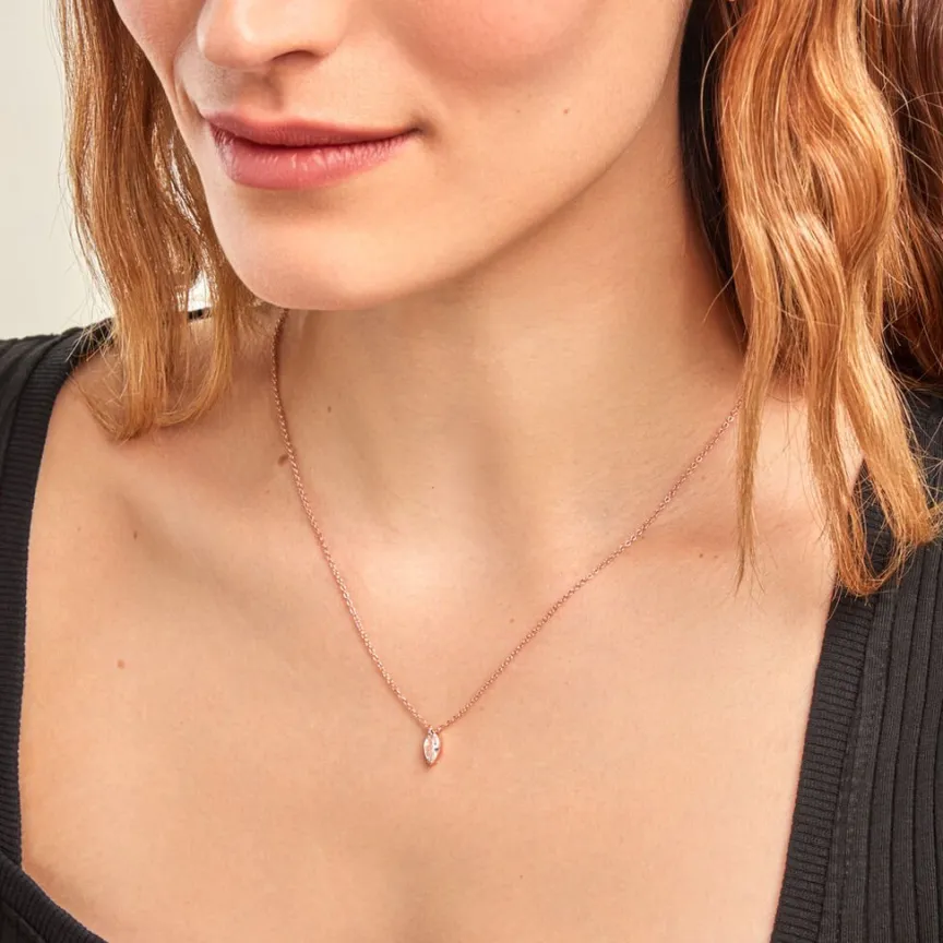 Collier Giulette De Zirconium-Histoire d'Or