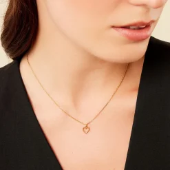 Collier Giulio Argent Jaune-Histoire d'Or New