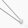 Histoire d'Or Collier Giulya Argent Blanc Oxyde De Zirconium