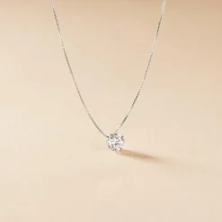 Histoire d'Or Collier Giulya Argent Blanc Oxyde De Zirconium