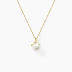 Collier Gladdie Or Jaune Perle De Culture-Histoire d'Or Sale