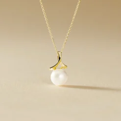 Collier Gladdie Or Jaune Perle De Culture-Histoire d'Or Sale