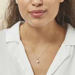 Collier Gladdie Or Jaune Perle De Culture-Histoire d'Or Sale