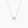 Collier Gladys Argent Blanc Oxyde De Zirconium-Histoire d'Or Clearance