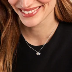 Histoire d'Or Collier Gloria Argent Blanc Oxyde De Zirconium