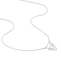 Histoire d'Or Collier Glorya Argent Blanc Oxyde De Zirconium
