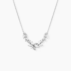 Histoire d'Or Collier Glow Up Argent Blanc Oxyde De Zirconium