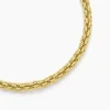 Collier Goa Acier Jaune-Histoire d'Or New