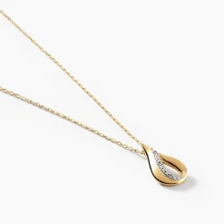 Histoire d'Or Collier Goccie Or Jaune Diamant