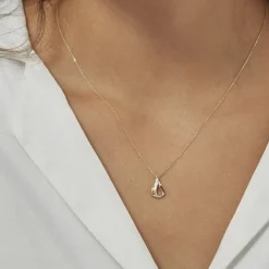 Histoire d'Or Collier Goccie Or Jaune Diamant