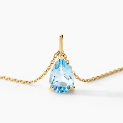 Collier Goutte Or Jaune Topaze-Histoire d'Or New