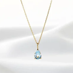 Collier Goutte Or Jaune Topaze-Histoire d'Or New